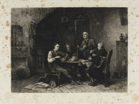 TvB G 4445
<br/>
Thuis musiceren
<br/>
<em>Unger, William (1837-1932)</em>